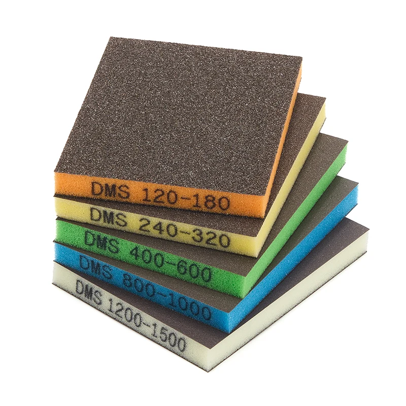 Színes kétoldalas csiszolószivacs