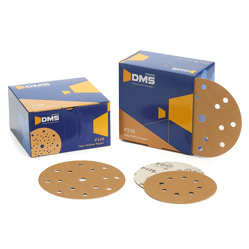 Agyagsárga csiszolópapír